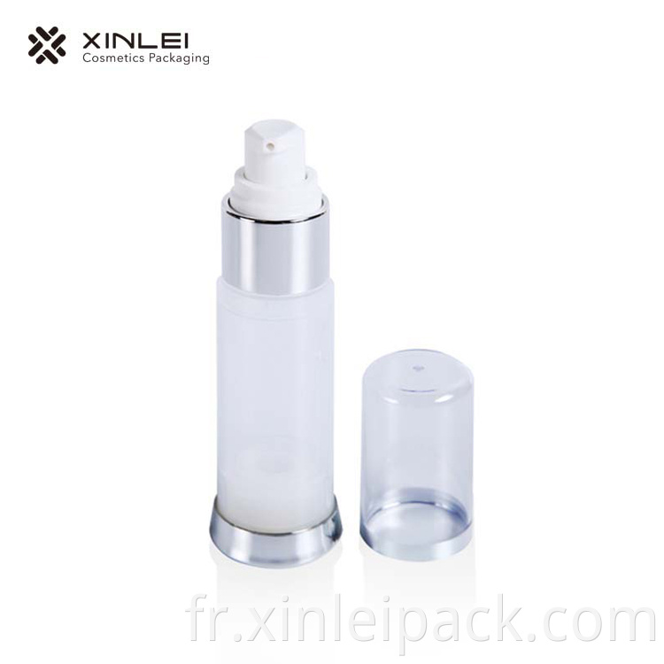 Clear Airless Bottle